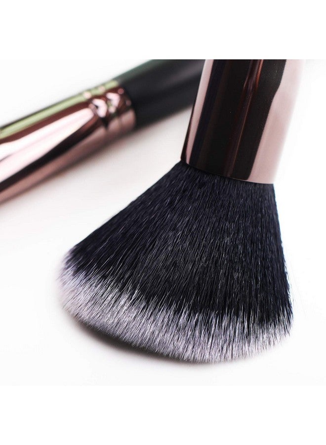HUDA GIRL HUDA GIRL Beauty Professional 24 Pcs Makeup Brush Set For Foundation, Face Powder, Blush Blending Brushes, Cruelty-Free Synthetic Fiber Bristles With Leather Case (Handle May Vary) - Image 5