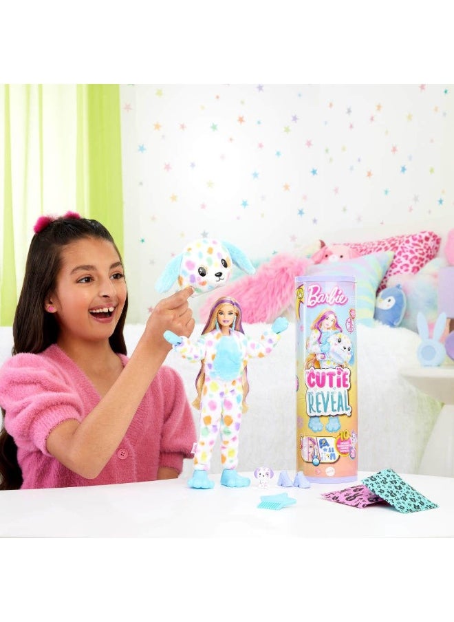 Barbie Barbie Cutie Color Reveal Dalmatian Costume Doll with 10 Surprises  - Image 2