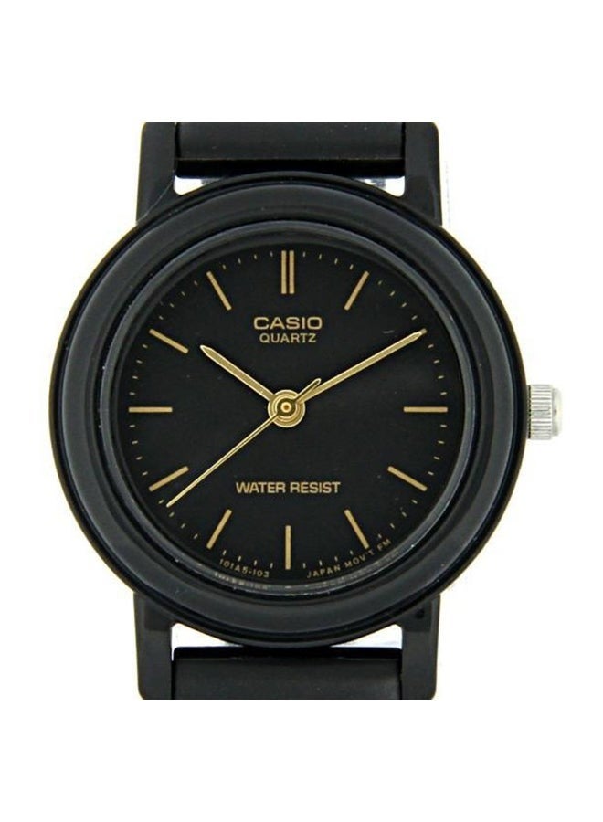 Casio LQ-139AMV-1ELDF Women's Resin Band Analog Watch, 24 mm, Black - Image 2