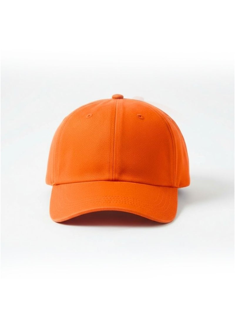بريميم قبعة بيسبول برتقالية جريئة - قطعة عصرية عالية التأثير بلمسة عصرية - Image 2