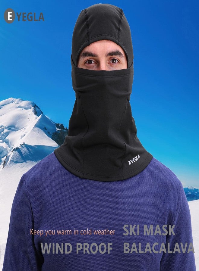 إيجلا قناع الوجه الشتوي Eyegla Balaclava للرجال والنساء، قناع دافئ للوجه، غطاء حراري للوجه في الطقس البارد، مناسب للدراجات النارية والتزلج على الجليد وركوب الدراجات. - Image 5