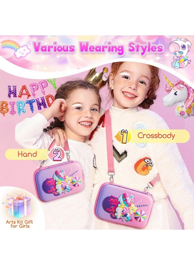 CGBOOM Scented Markers Set with Cute Pencil Case for Kids, 40 Counts Paint Markers as Art Supplies and Creativity Present to Girls, Colored Markers Set Bonus Adorable Animals Stickers for School - Image 5