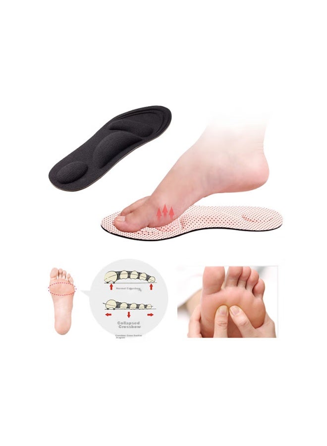 ELEFT Eleft Watsons Award-winning Brand Eleft 4d Foam Support Sports Oles, Breathable, Sweat-absorbing, Massage, Black Men's Style  - Image 4