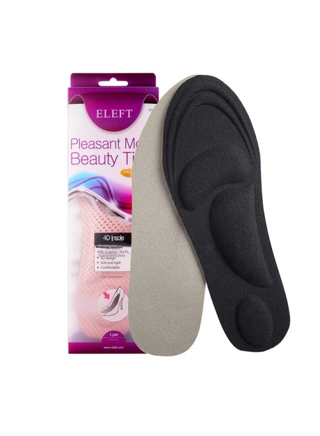 ELEFT Eleft Watsons Award-winning Brand Eleft 4d Foam Support Sports Oles, Breathable, Sweat-absorbing, Massage, Black Men's Style  - Image 3