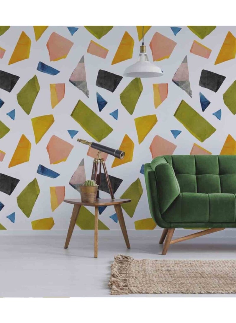 Kt Grup Kt Group Pastel Stone Patterns 200 Pieces Wall Sticker  - Image 1