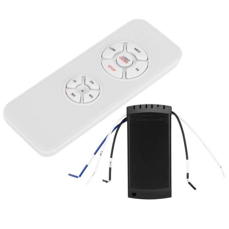 220V Wireless Ceiling Fan Lamp Remote Control Kit with Receiver Timing Switch Home Smart Controlling - Image 3