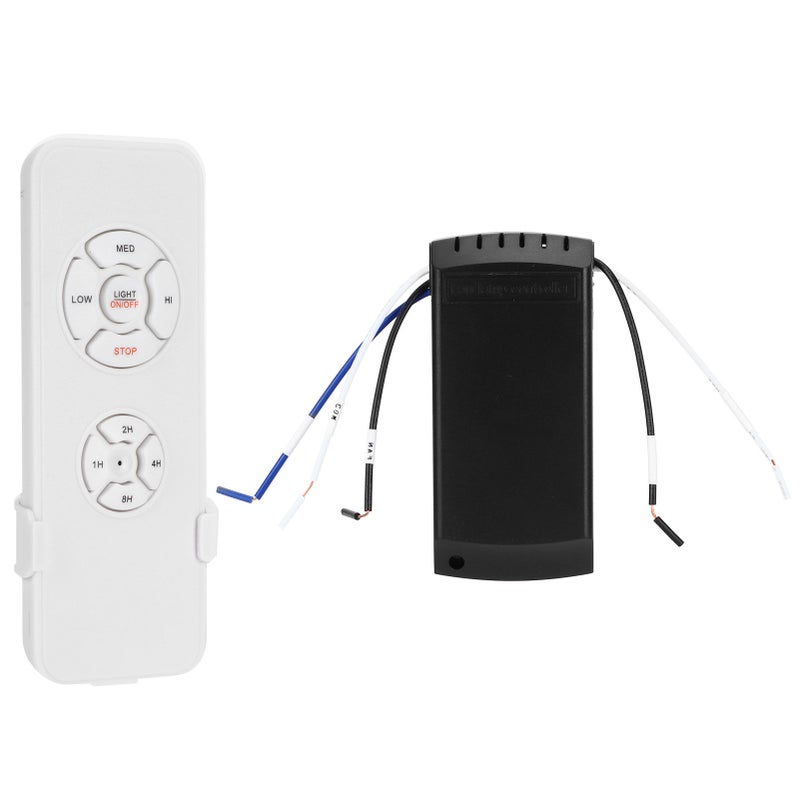 220V Wireless Ceiling Fan Lamp Remote Control Kit with Receiver Timing Switch Home Smart Controlling - Image 2