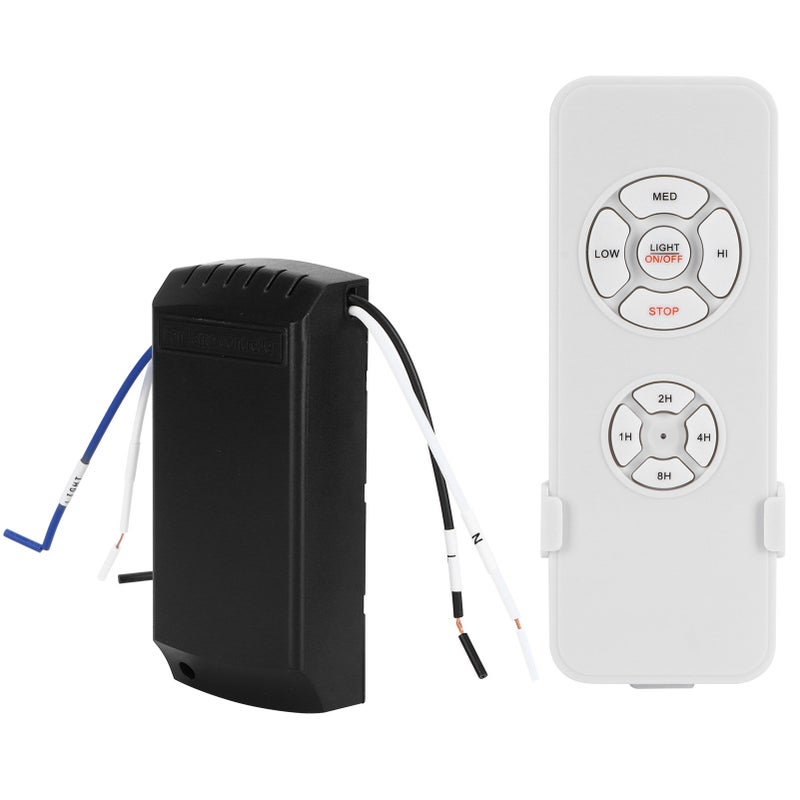 220V Wireless Ceiling Fan Lamp Remote Control Kit with Receiver Timing Switch Home Smart Controlling - Image 1
