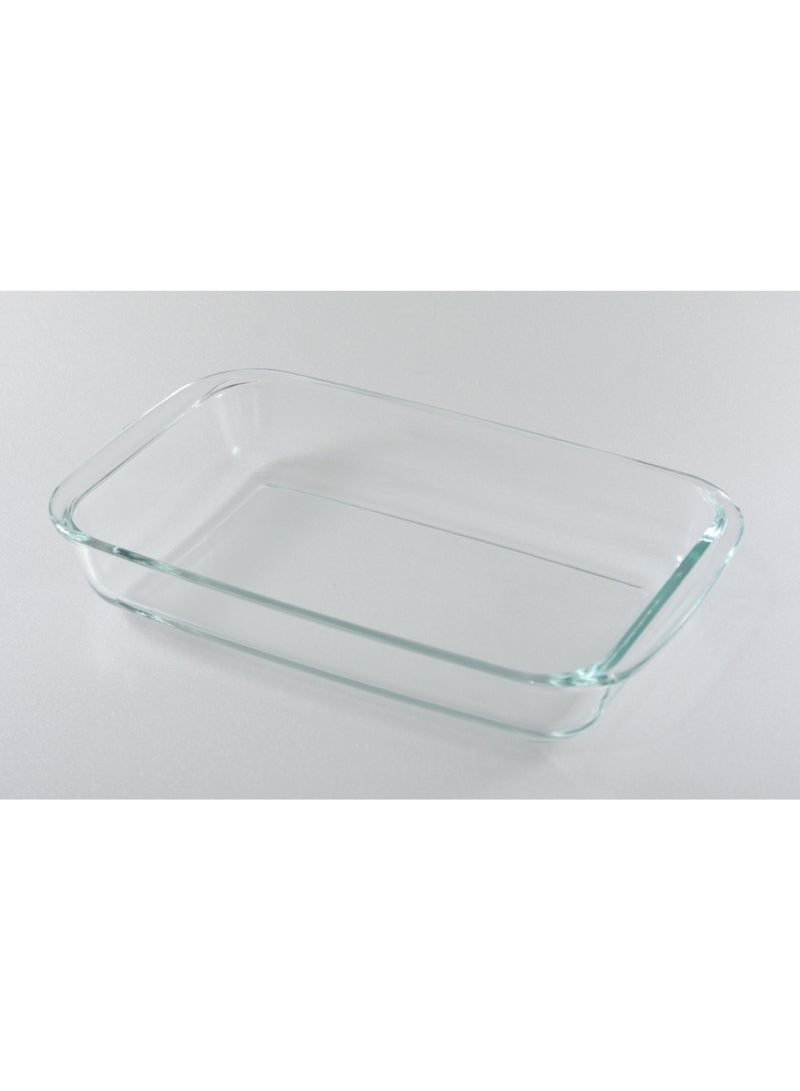 Homemaker Rectangular Glass Baking Dish, 1.5 Lt Capacity, 29.7X17.7 Cm Diameter, 5 Cm Height - Clear - Image 4