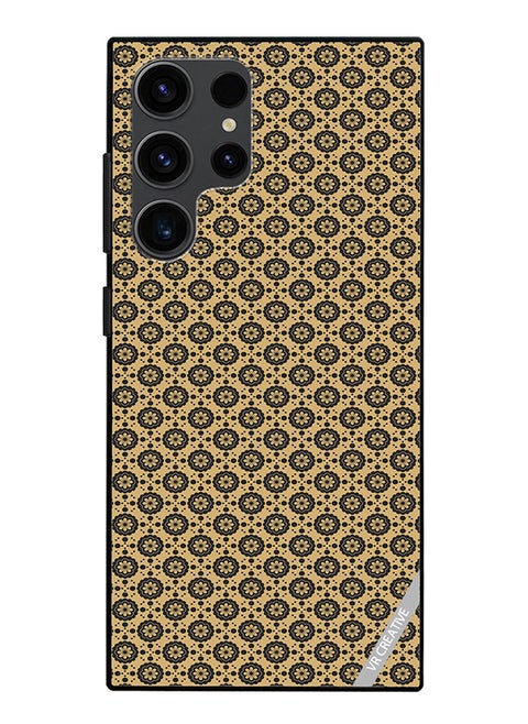 Protective Case Cover For Samsung Galaxy S24 Ultra Pattern Classical Luxury Ornament Royal Texture Design Multicolour