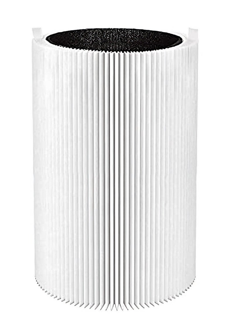 Y&D Blueair Replacement Air Purifier Filter Replaceable Inner Core Filter Activated Carbon Pure Air for Dust Allergens Odors Filter Clean Air Dust Removal 3-in-1 H13 True HEPA-Grade Odor Elimination High Efficiency Dust Pollen Pet Dander Removal 1-Pack Compatible with Blueair Pure 411 Model Changable Filter Suitable for Home Bedroom Office - Image 1