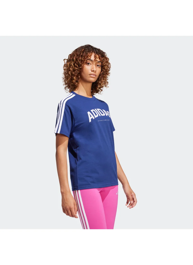 Adidas Lounge Soft-Side Graphic T-Shirt