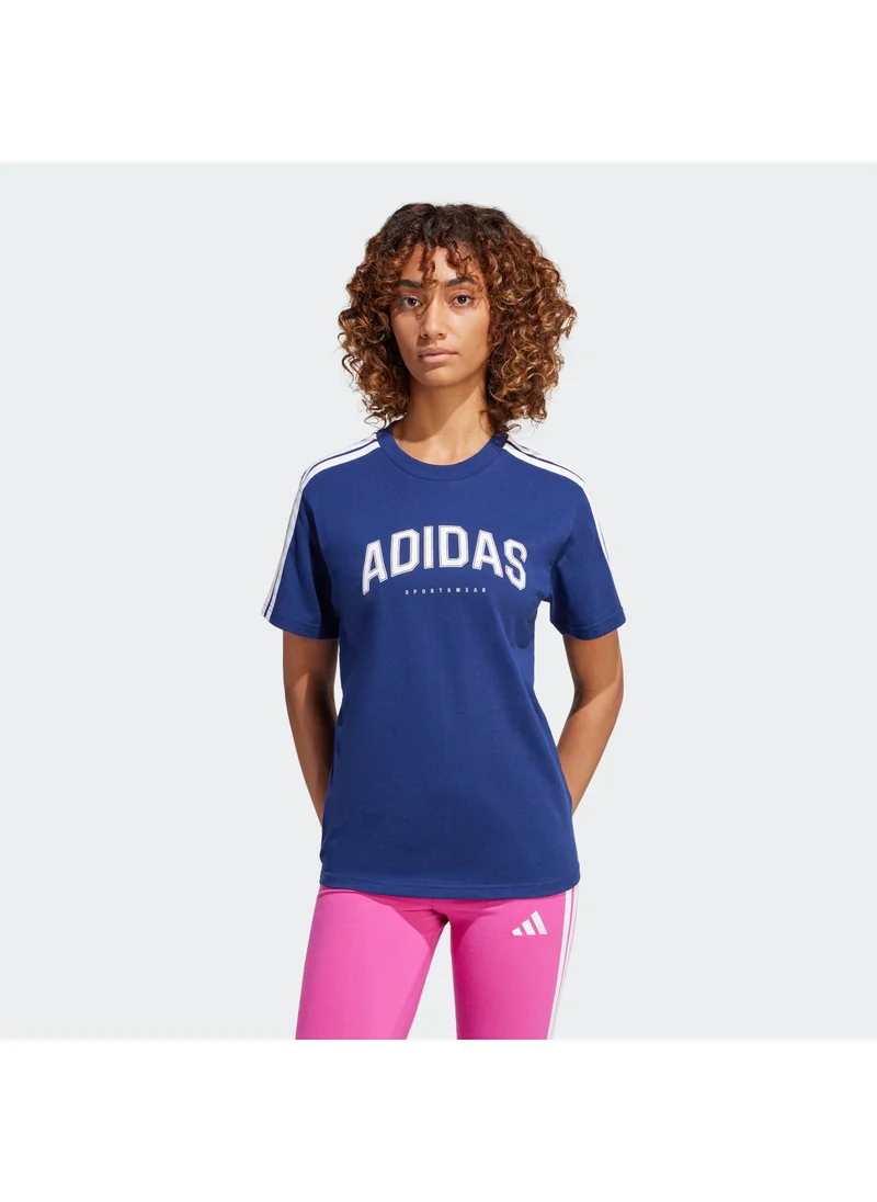 Adidas Lounge Soft-Side Graphic T-Shirt