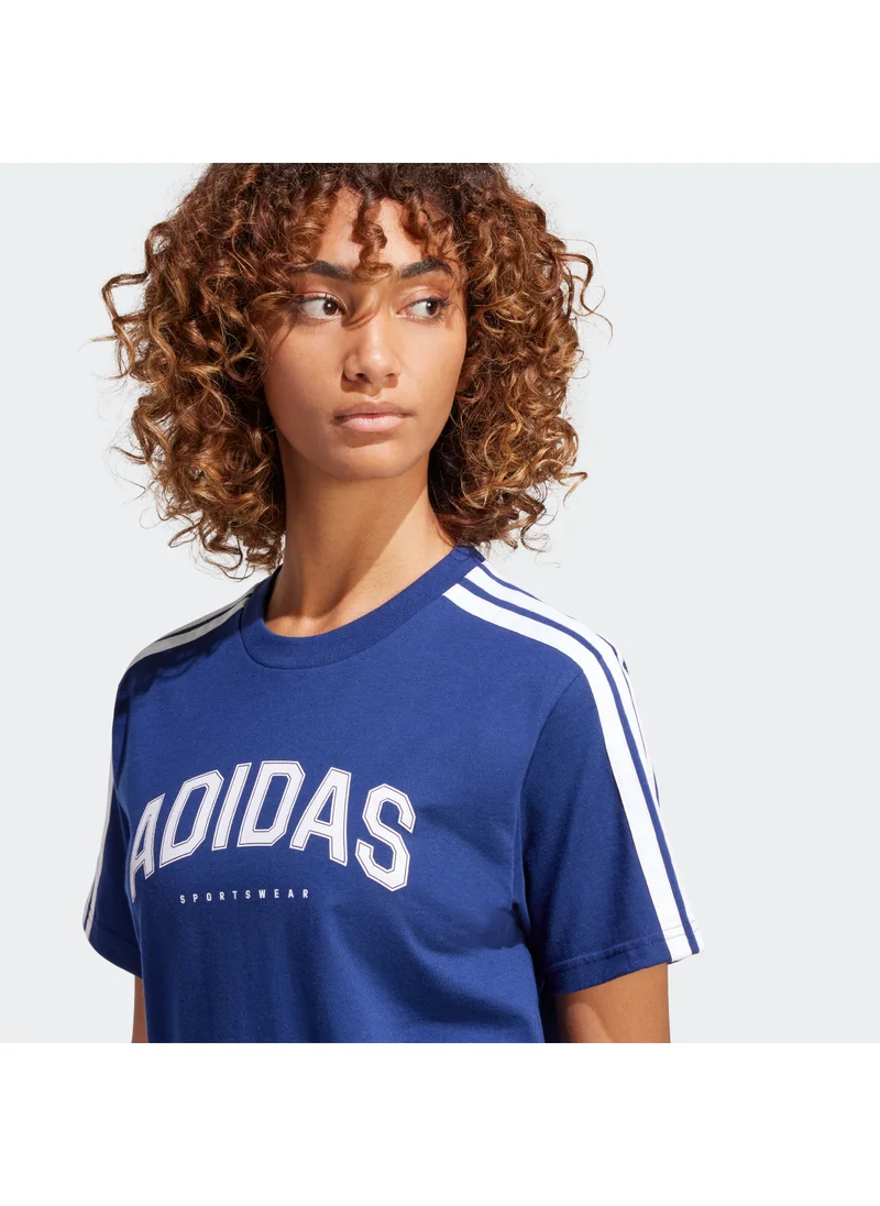 Adidas Lounge Soft-Side Graphic T-Shirt