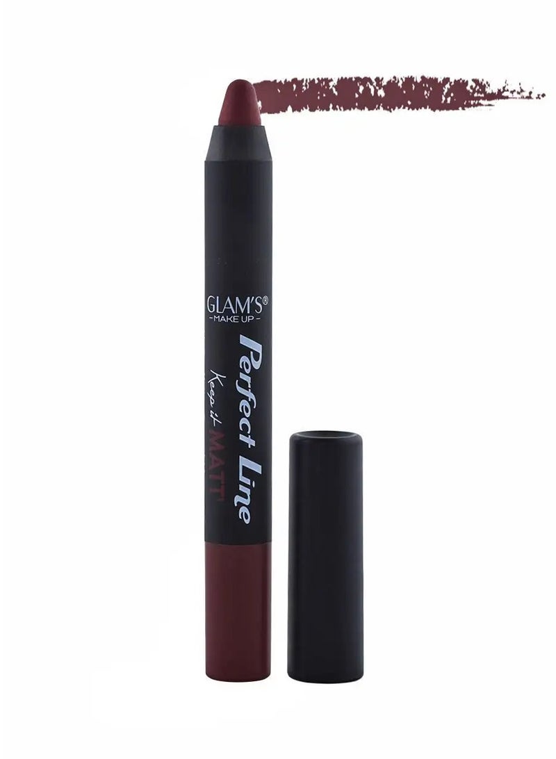 Glam's Perfect Line Keep it Matt Lipstick #771 Matt My Lips - Image 1