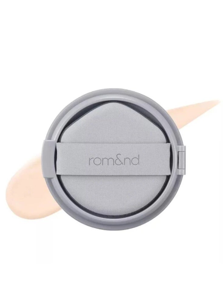 ROM و ND كريم اساس نو زيرو كوشن قابل للتعبئة (REFILL) من روماند - 01 | Porcelain 17