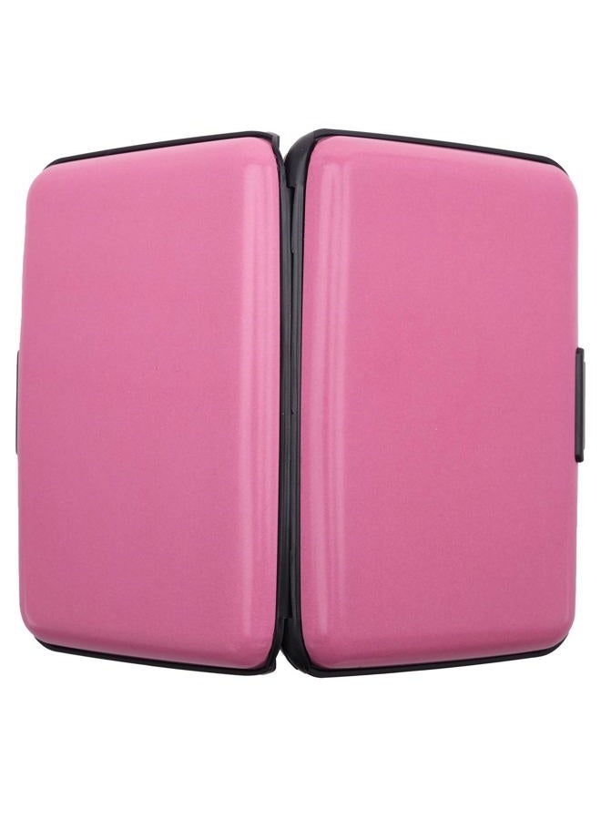 BoHong Aluminum Credit Card Holder Mini RFID Aluminum Wallet Women RFID Blocking Business Card Case Hard Shell Wallets for Women Men - Image 3