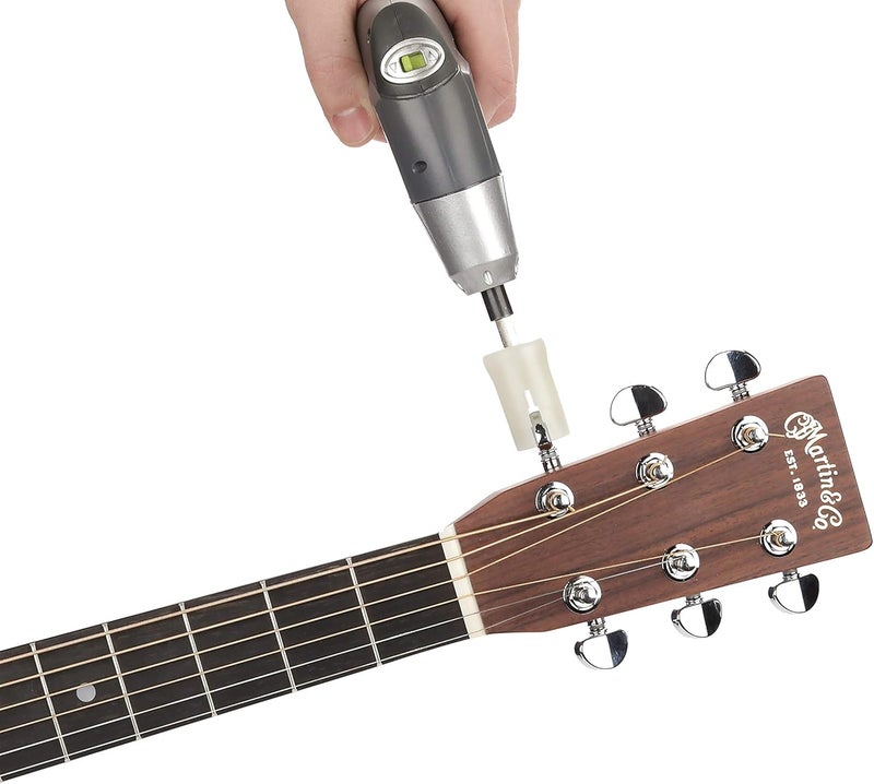 Planet Waves أداة لف الأوتار Planet Waves PW-TTPW-01 Turbotune مع أداة سحب دبابيس الجسر - Image 4
