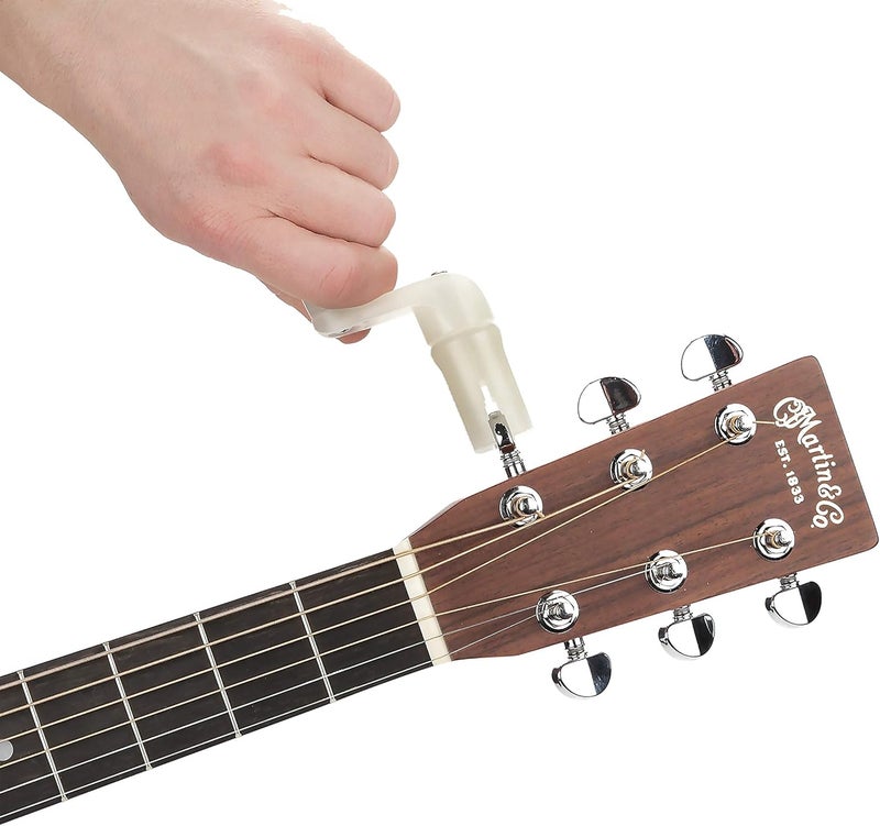 Planet Waves أداة لف الأوتار Planet Waves PW-TTPW-01 Turbotune مع أداة سحب دبابيس الجسر - Image 3