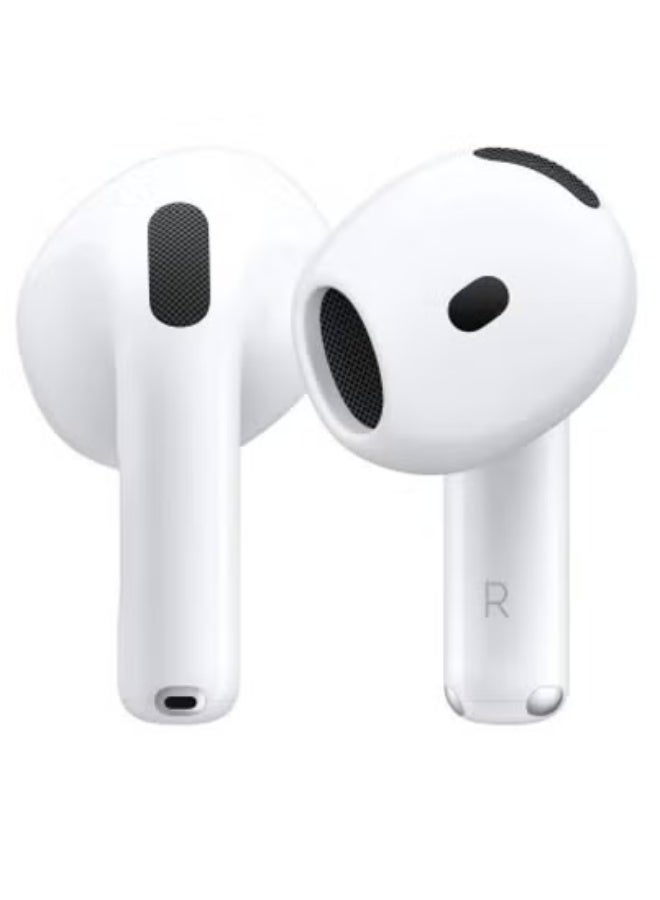 Bluetooth Wireless Earbuds with Active Noise Cancellation – Smart ANC In-Ear Headphones with Built-in Microphone, Waterproof Design & Long Battery Life – White Touch Control Wireless Earphones with Charging Case – Compatible with iPhone, Samsung & Android Devices - Image 3