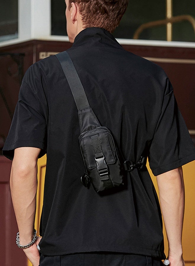 DUNISO Sling Bag for Men and Women Waterproof Crossbody Bag Packs Purses Chest Bags with Adjustable Shoulder Belt Anti-theft Crossbody Shoulder Bag for Travel Sport Camping Traveling - Image 3