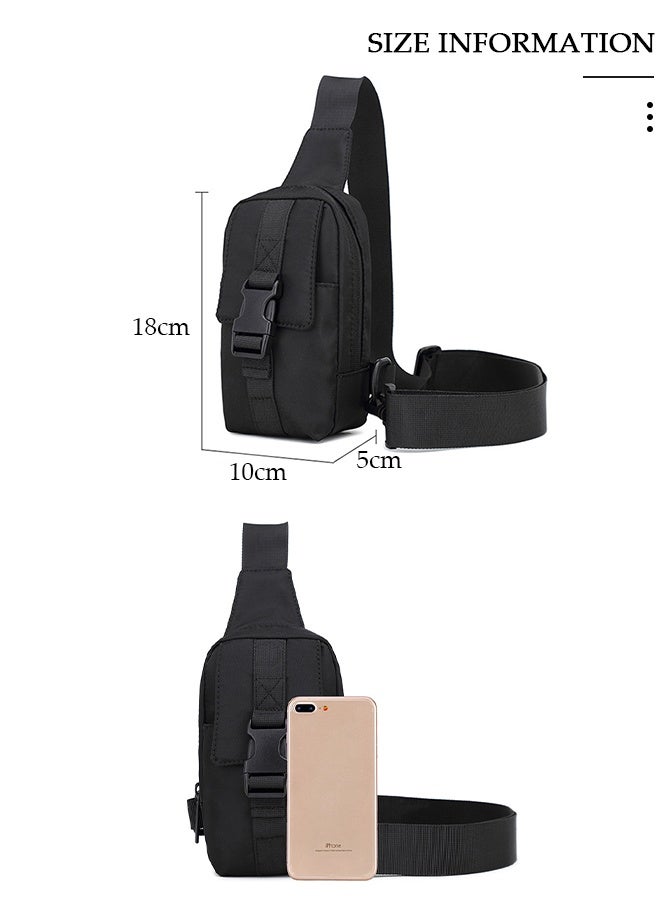 DUNISO Sling Bag for Men and Women Waterproof Crossbody Bag Packs Purses Chest Bags with Adjustable Shoulder Belt Anti-theft Crossbody Shoulder Bag for Travel Sport Camping Traveling - Image 2