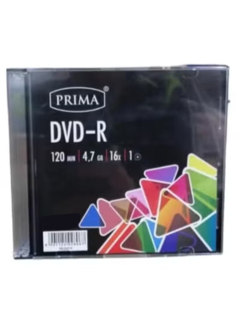 PRIMA Pack Of 10 Piece 120MIN 16X DVD+R DL 4.7GB Blank Disc