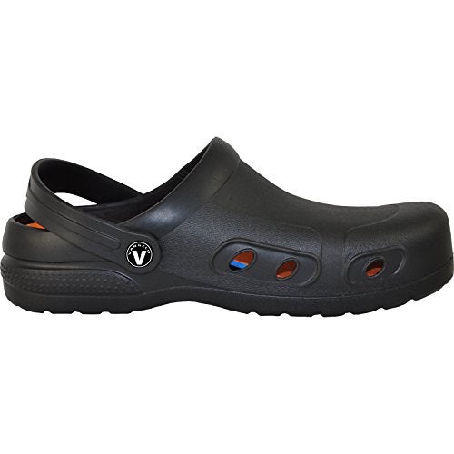 VANGELO Professional Slip Resistant Clog Waterproof Men Work Shoe Nurse Chef Shoe Ritz Black Men Size 16 - Image 5