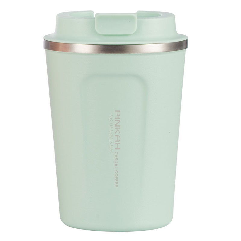 380ml Minimalist Coffee Mug 316 Stainless Steel Insulation Cup316 liner-Matcha Green 316 liner-Matcha Green 