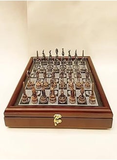 Pharaonic Chess Wooden Board set in the box