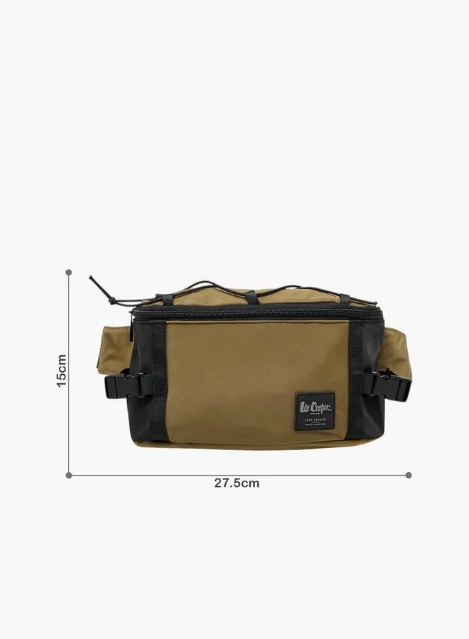 Lee Cooper Men's Solid Polyester Waist Bag