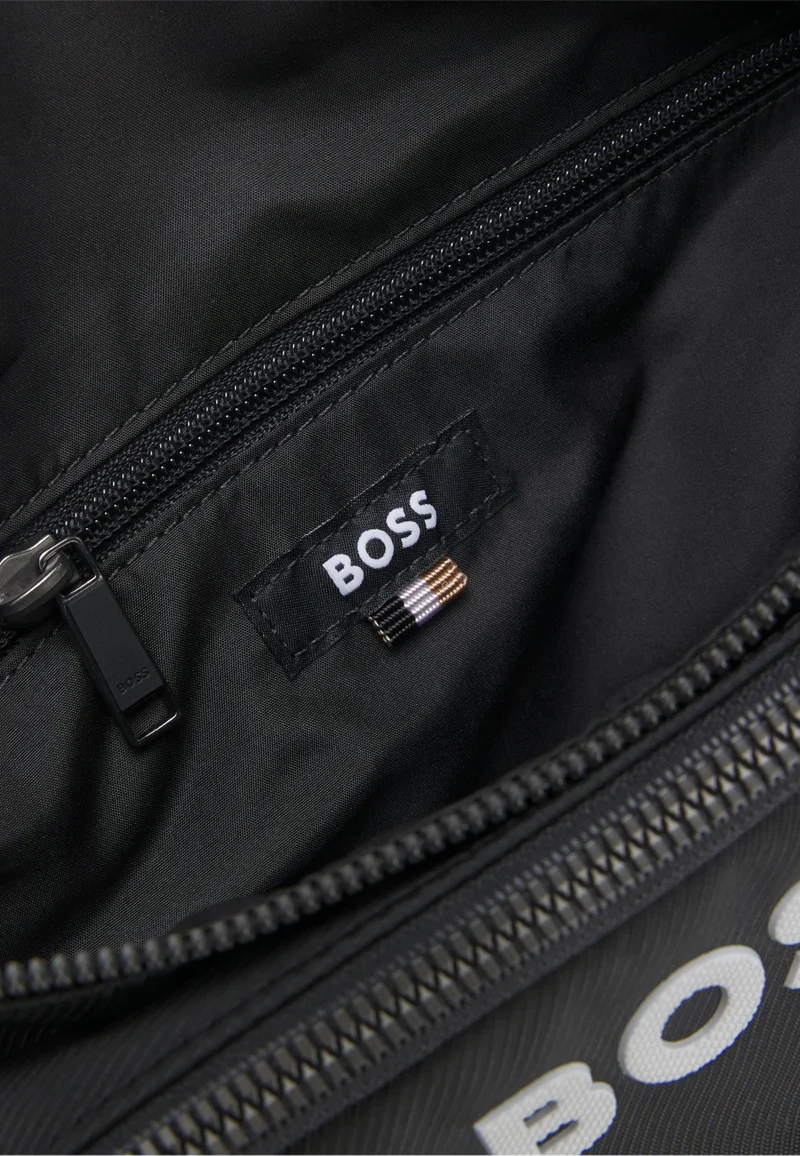 BOSS Black Structured belt bag with contrast logo for Men | Best Price UAE