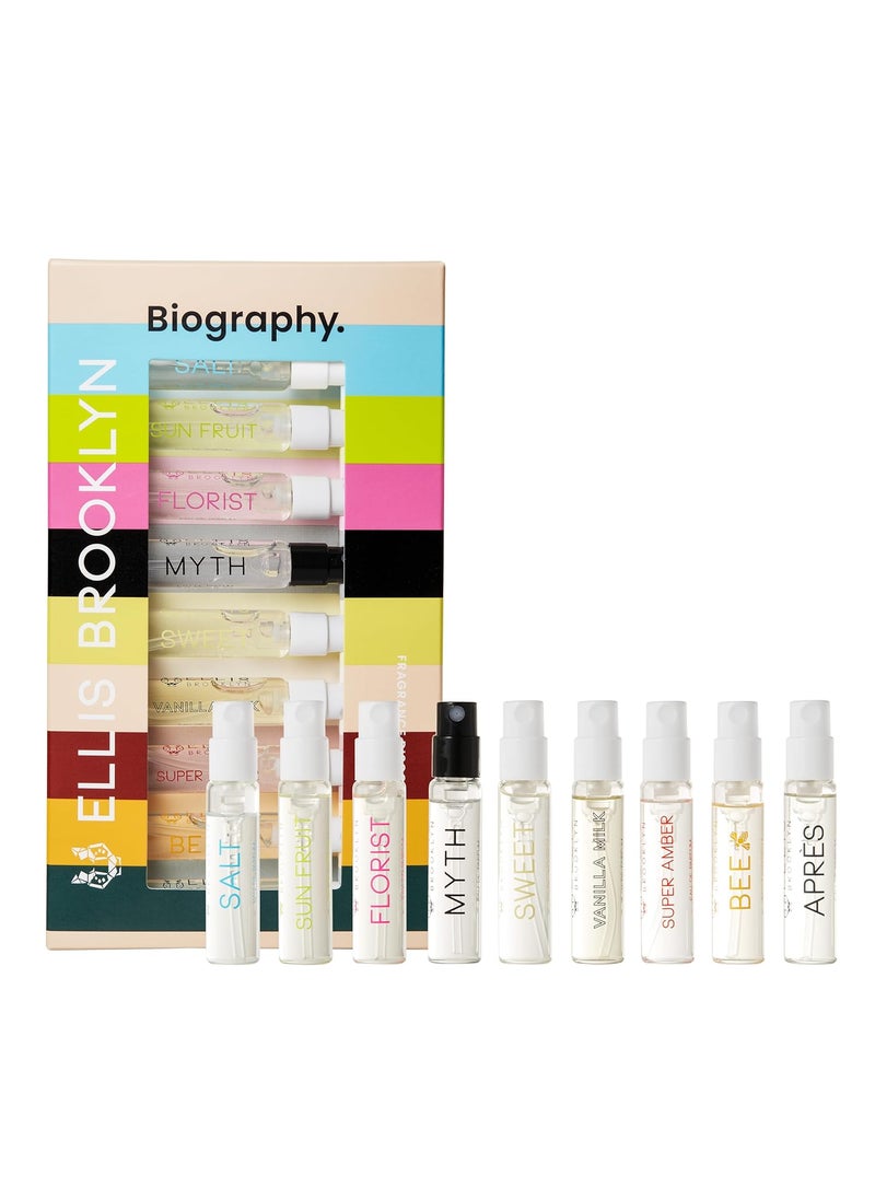 ELLIS BROOKLYN - Ellis Brooklyn BIOGRAPHY Fragrance Discovery Set  Eau De Parfum for Women Sample Perfume Set Perfumes for Women Clean Perfume Long Lasting Perfume - Image 1