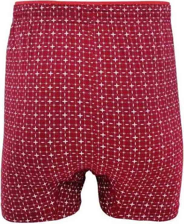 Tutku Elit Towel Waist Flat Men's Boxer 1101 | burgundy - Image 1