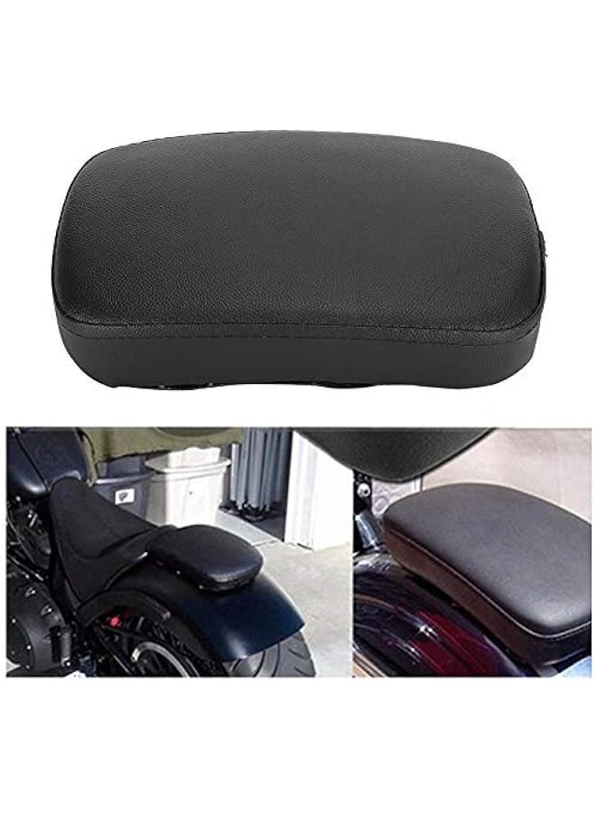 Pillion Seat Tandem Seat 8 Suction Cup Motorcycle Rear Seat Pad Motorcycle Rear Passenger Cushion Custom Seat Universal Approx. 270 X 175mm X 50mm Black