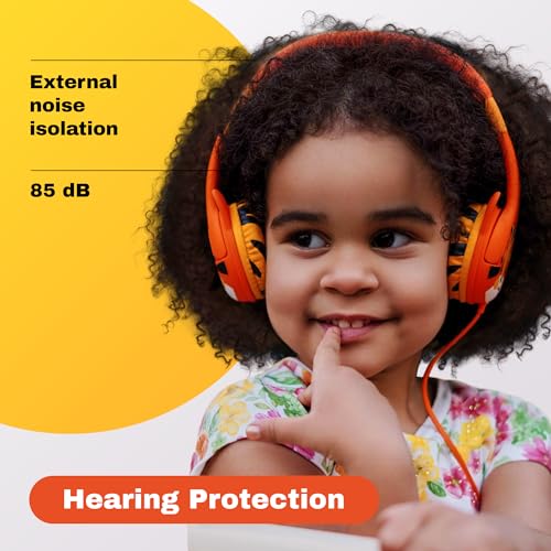 Kidrox Wired Toddler Headphones for 1-7 Years Old — 85dB Volume Limited Baby Headphones for Plane and Car Travel — Children Headset for Airplane, iPad and Tablet, Kids Headphone with Cord for Children - Image 3
