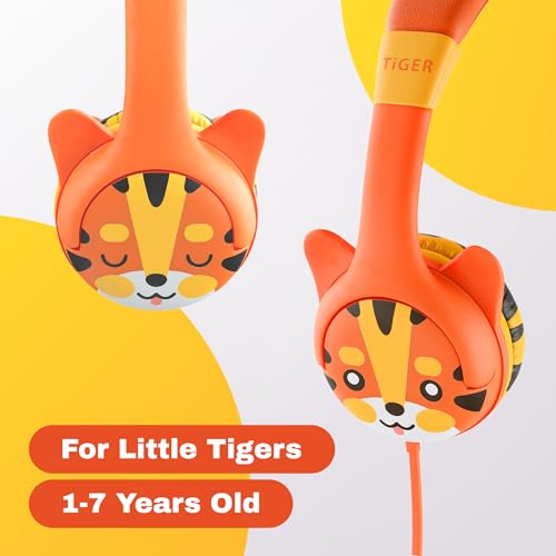 Kidrox Wired Toddler Headphones for 1-7 Years Old — 85dB Volume Limited Baby Headphones for Plane and Car Travel — Children Headset for Airplane, iPad and Tablet, Kids Headphone with Cord for Children - Image 5