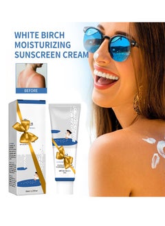 Round Lab Birch Juice Moisturizing Suncreen SPF 50+ PA++++, Protective Oil Control Cream for All-Skin Types, Contain Chemical Sun Blocks, Protect Skin From UV Rays, Moisturizing Sunscreen Cream, 50ml  - Image 1