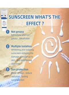 Round Lab Birch Juice Moisturizing Suncreen SPF 50+ PA++++, Protective Oil Control Cream for All-Skin Types, Contain Chemical Sun Blocks, Protect Skin From UV Rays, Moisturizing Sunscreen Cream, 50ml  - Image 2
