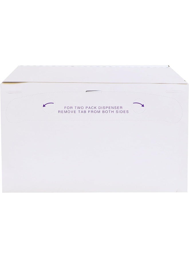 إس إن إتش باكينج SNH Packing (عبوة من 5-250 ورقة/عبوة) غطاء مقعد مرحاض قابل للتصرف، غطاء ورقي للمقعد قابل للسحب للاستخدام أثناء السفر، مخصص للبالغين، تدريب الأطفال على استخدام المرحاض، الأمهات الحوامل، وملحقات السفر الأساسية للبالغين. - Image 2