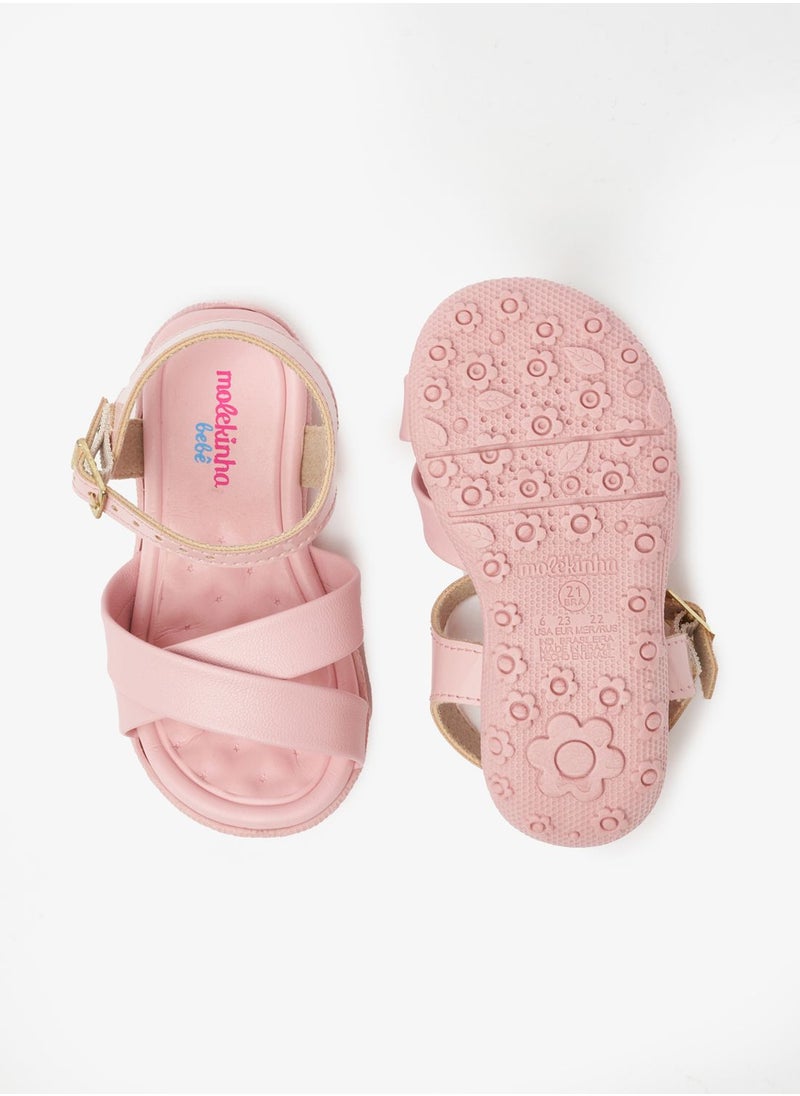 MOLEKINHA - Infant April Back Strap Sandals - Image 1