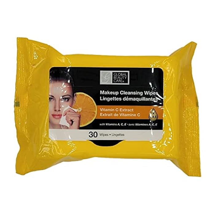 Global Beauty Care Makeup Cleansing Wipes 120 Count (4-Pack) (ASSORTED - 2PK x VITAMIN C | CUCUMBER) - Image 4