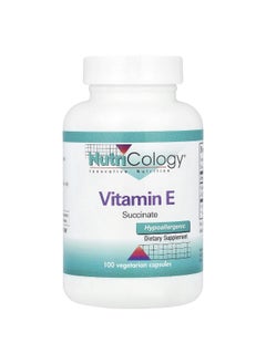 Nutricology Nutricology, Vitamin E, 330 mg , 100 Vegetarian Capsules  - Image 1