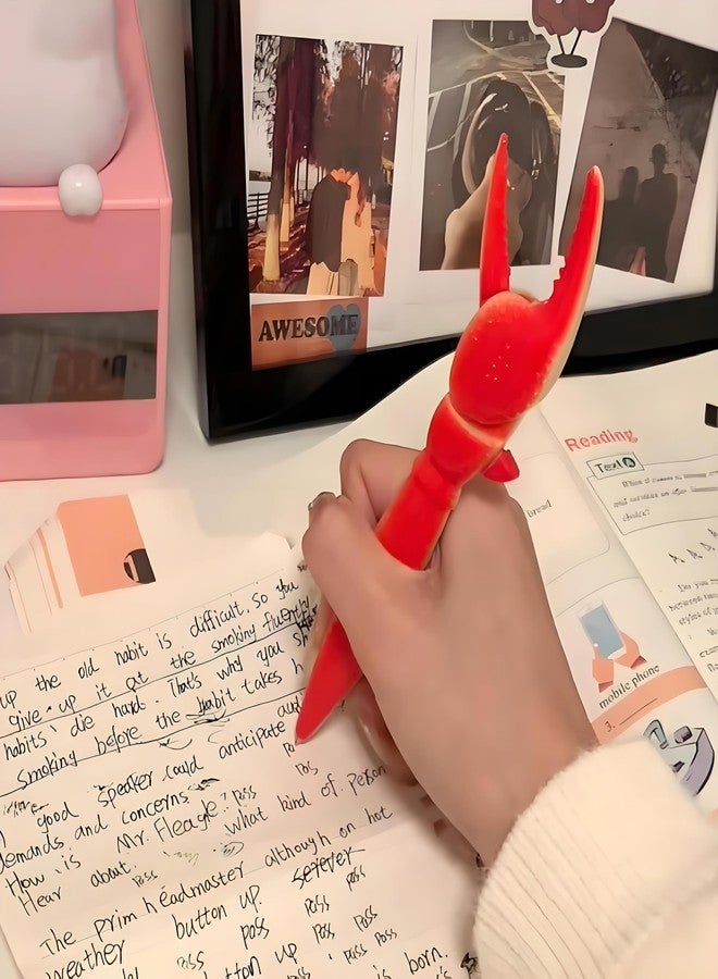Kryoflare Crab Lobster Claw Gel Pens, Ocean Themed Writing Pens, Novelty Office School Supplies - Image 2