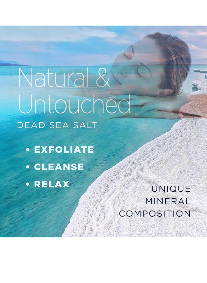 Minera - Minera Dead Sea Salt, 100% Pure & Natural, 19 lbs. Fine Grain (0-1.7 mm) Bulk Bag, Easily Dissolving Dead Sea Salts for Soaking & Bathing, Skin Nourishing Fine Sea Salt, Unscented - Image 1