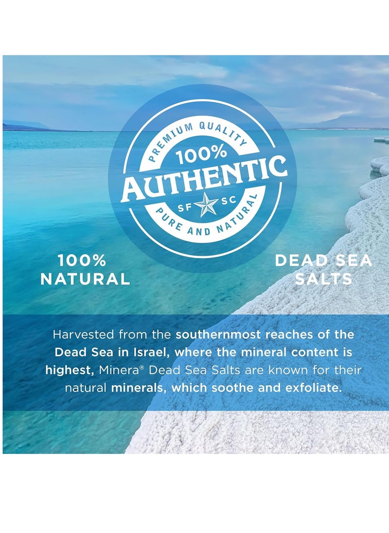 Minera - Minera Dead Sea Salt, 100% Pure & Natural, 19 lbs. Fine Grain (0-1.7 mm) Bulk Bag, Easily Dissolving Dead Sea Salts for Soaking & Bathing, Skin Nourishing Fine Sea Salt, Unscented - Image 1