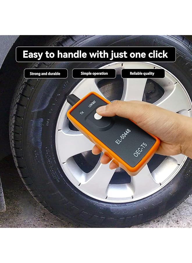 X Spring Auto Tire Pressure Monitor Sensor, Automotive Tire Sensor Reset Tool, System Programming Training, Tpms Relearn Tool, El-50448 Oec T5 Compatible With Most Gm Series Vehicles, Car Accessories - Image 3
