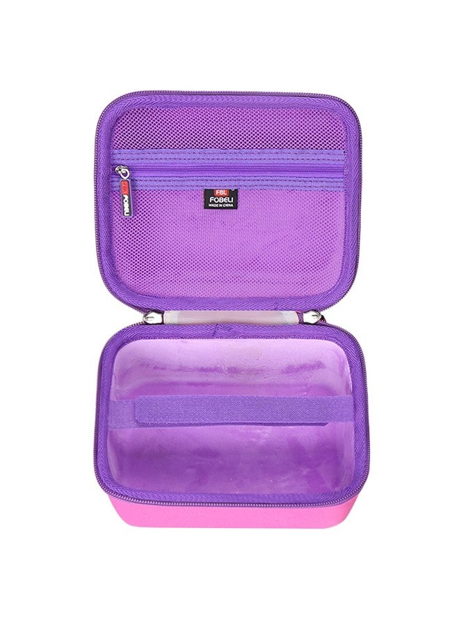 FBLFOBELI EVA Hard Carrying Case Compatible with LeapFrog Fridge Phonics Magnetic Letter Set (Pink) - Image 3
