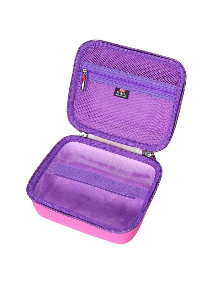 FBLFOBELI EVA Hard Carrying Case Compatible with LeapFrog Fridge Phonics Magnetic Letter Set (Pink) - Image 4