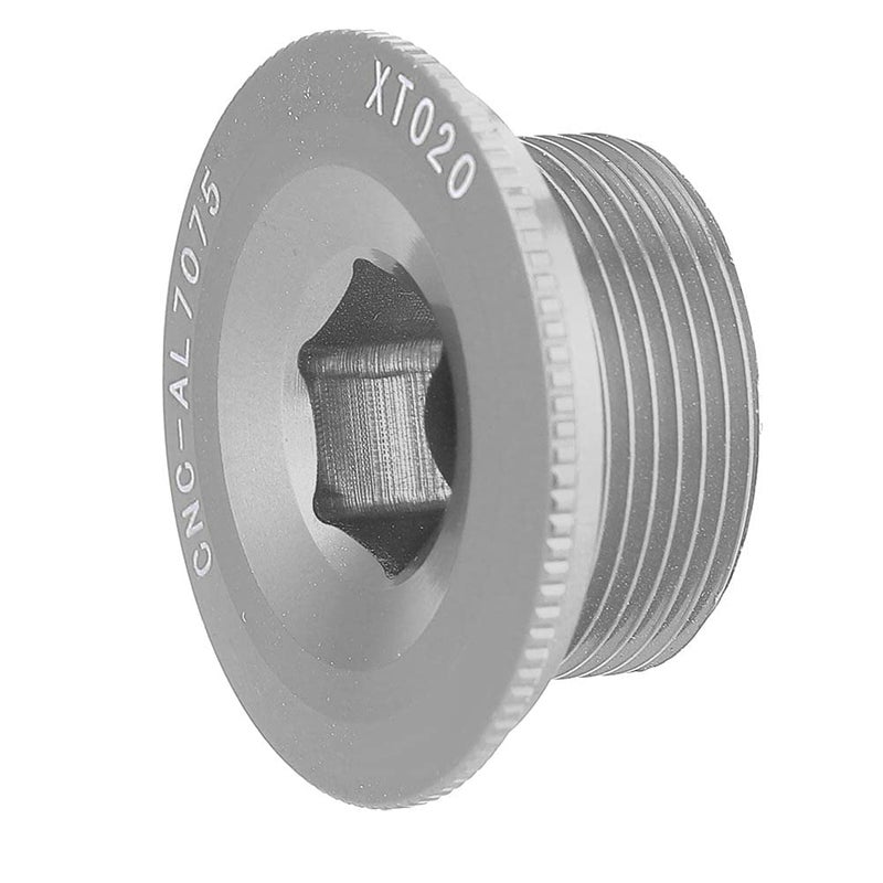 Titanium Color Mountain Road Bike Crank Arm Bolt Bracket Cap M20x10mm Cycling Screw - Image 5